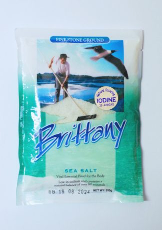 Brittany Fine Stone Ground Sea Salt Celtic 200g